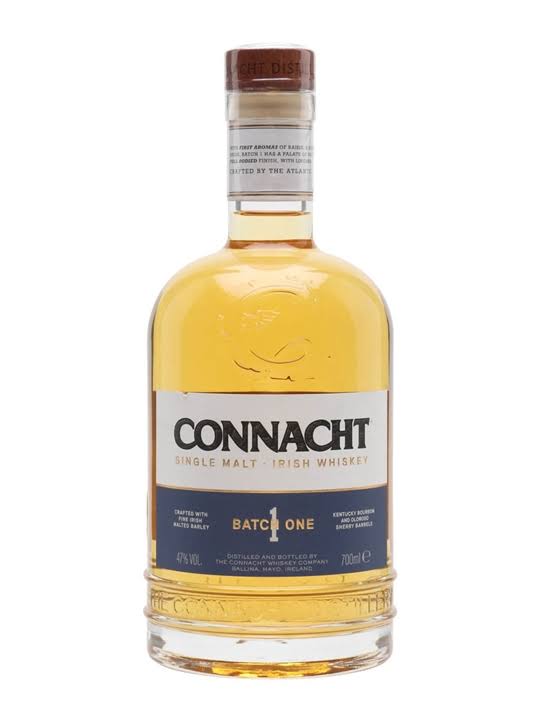 Connacht Single Malt Whiskey / Batch 1 Single Malt Irish Whiskey