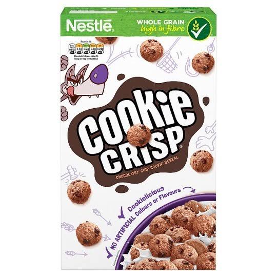 Nestle Cookie Crisp Cereal - 500g, Chocolatey Chip