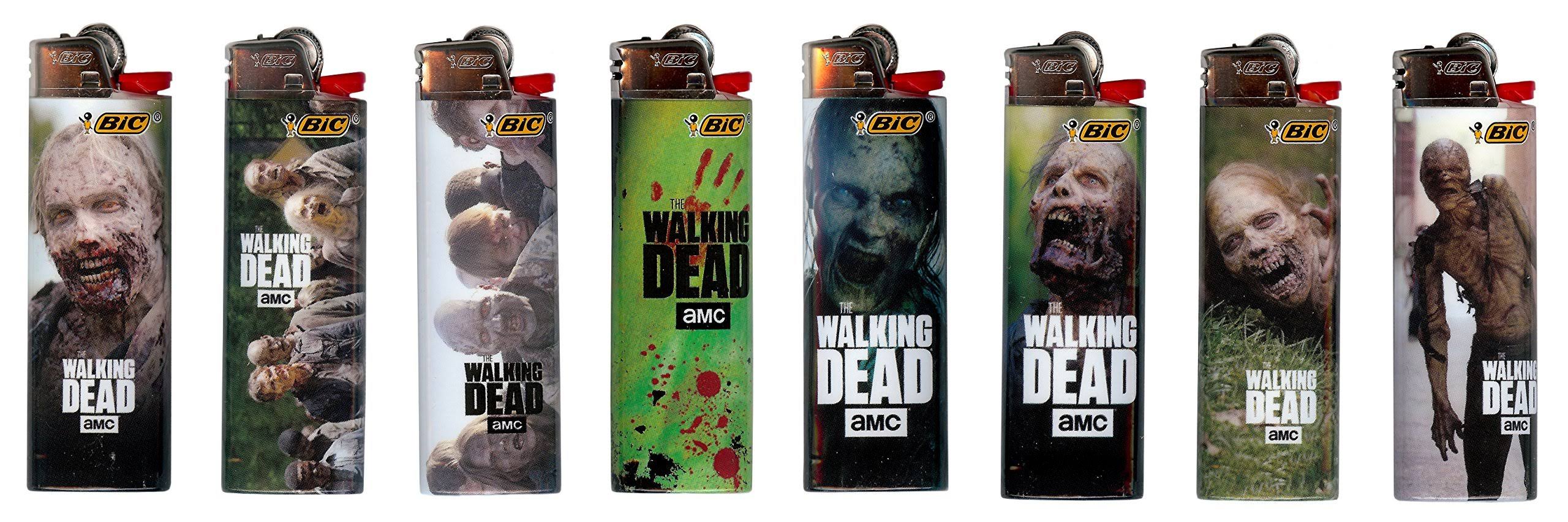 Bic AMC The Walking Dead Zombie Flame Lighters - 8pk