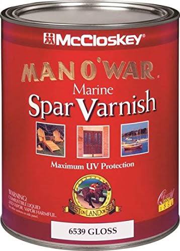McCloskey Man O'War Low VOC Spar Interior & Exterior Varnish - Gloss, 1gal