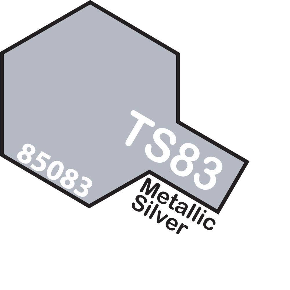 Tamiya TS-83 Spray Metallic Silver