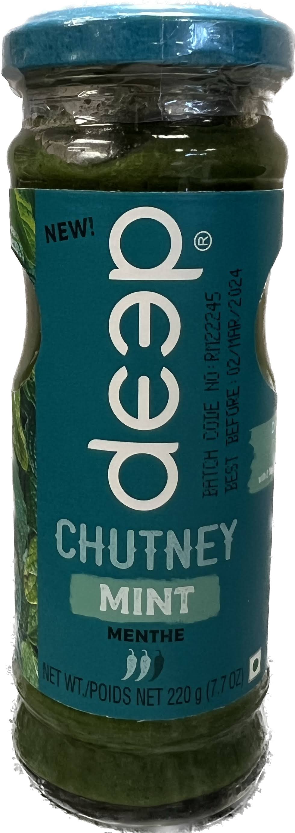 Deep Mint Chutney 7.7 oz