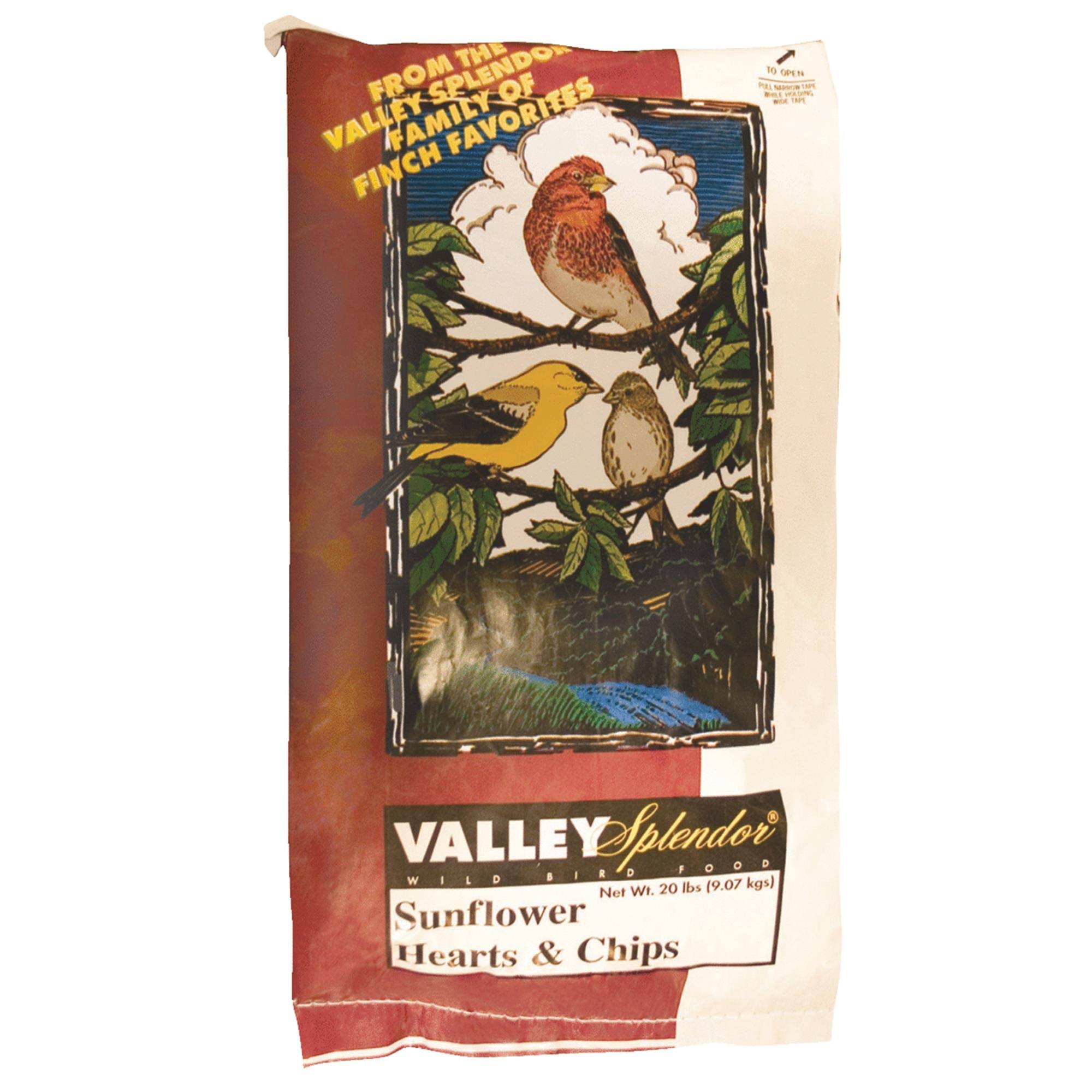 Audubon Park 20 lb. Sunflower Hearts & Chips Wild Bird Seed 12555