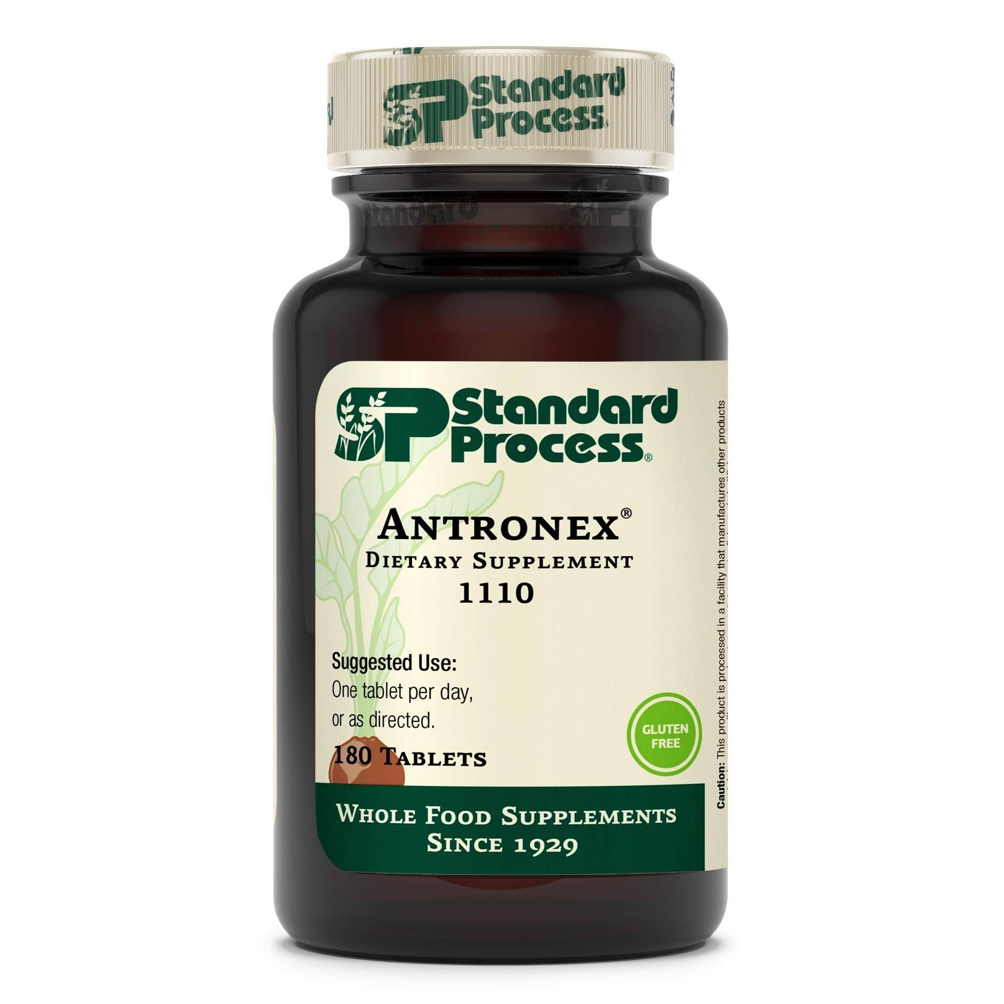 Standard Process Antronex - Whole Food Immune System Support and Liver Health Supplement With Calcium - 180 Tablets 180 Count (Pack of 1)