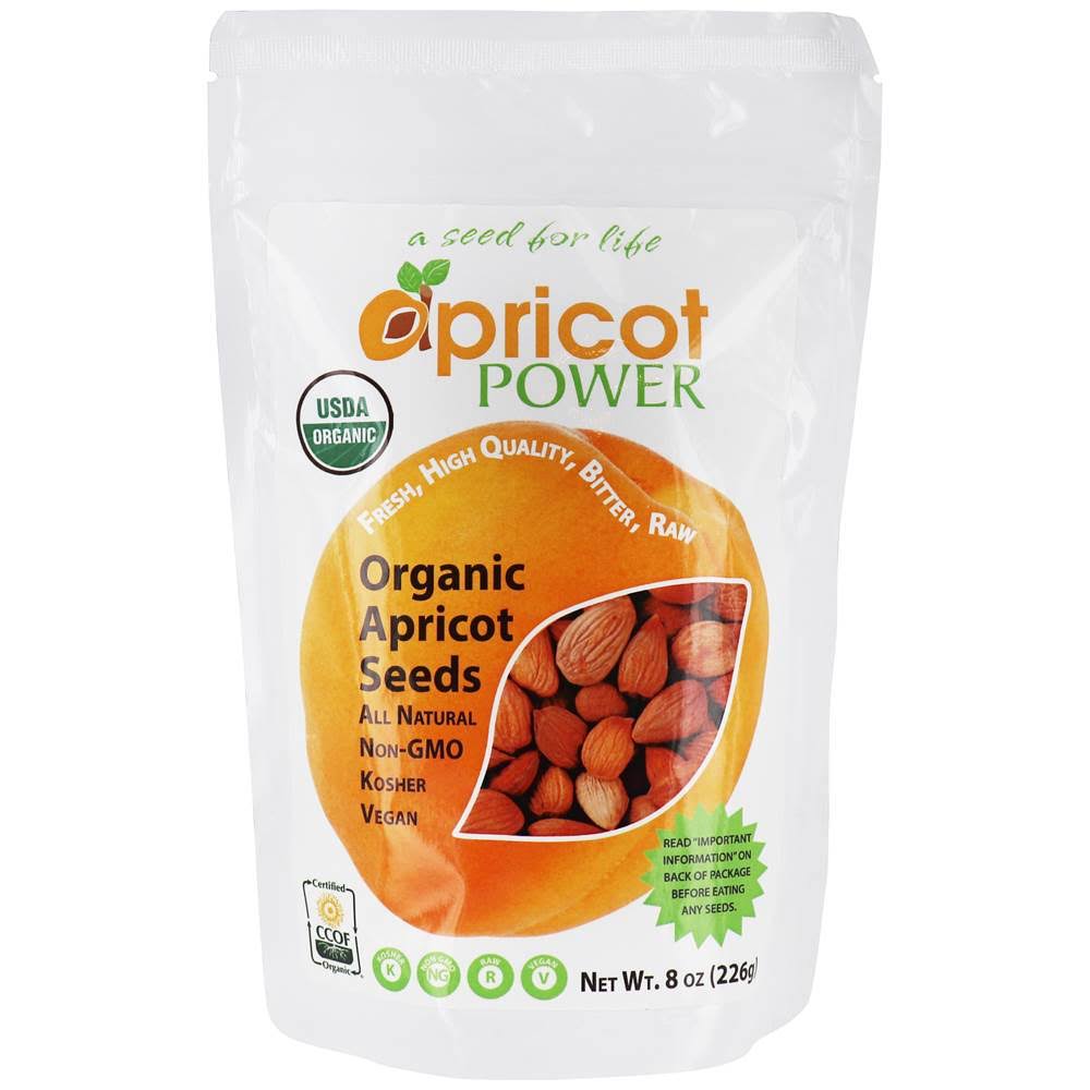 Apricot Power Organic Apricot Seeds Size: 8 oz