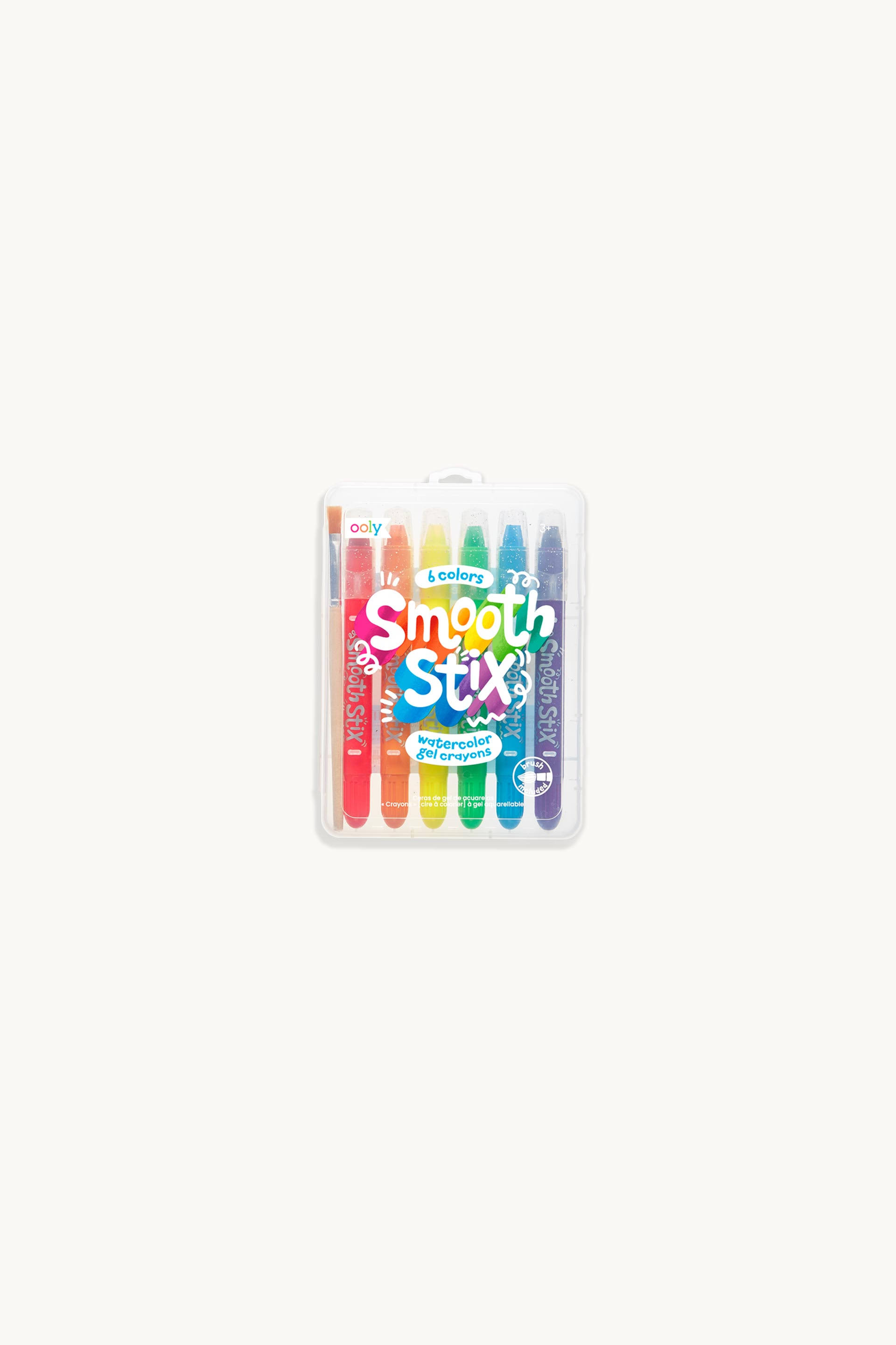 Ooly Smooth Stix Watercolor Gel Crayons - set of 6
