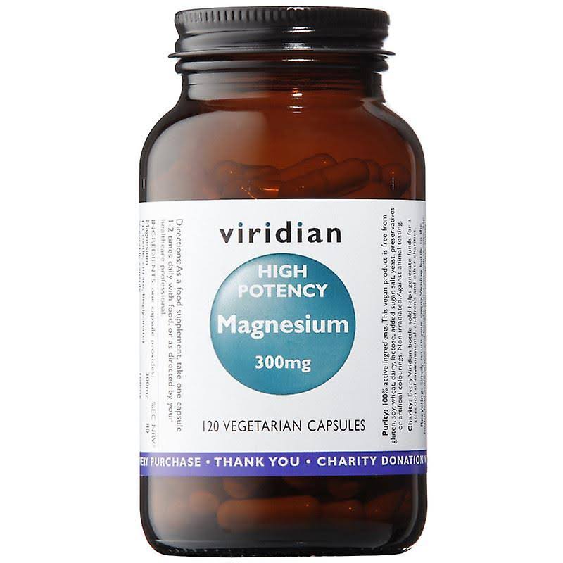 Viridian High Potency Magnesium - 30 Capsules