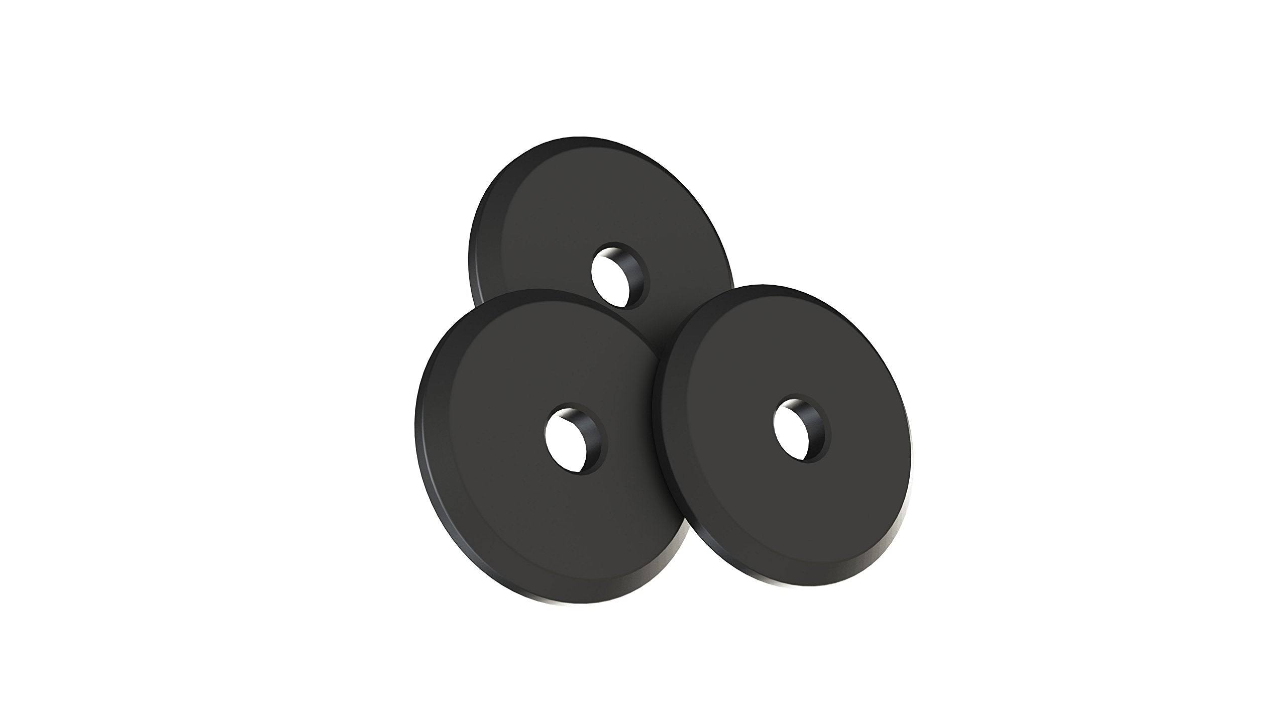 Bee Stinger WGT08C8MB Freestyle and Sport Hunter End Weights - Black, 1oz, 3pk