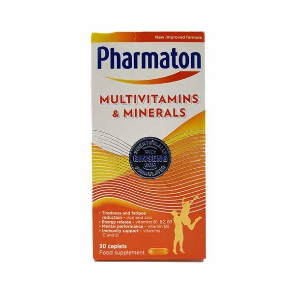 Pharmaton Multivitamins & Minerals with Ginseng 30 Caplets
