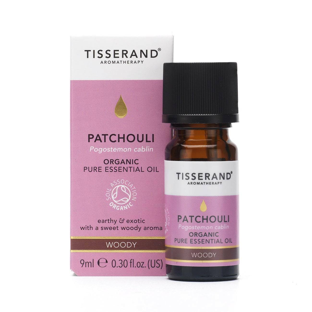 Tisserand Aromatherapy Organic Patchouli Pure Essential Oil