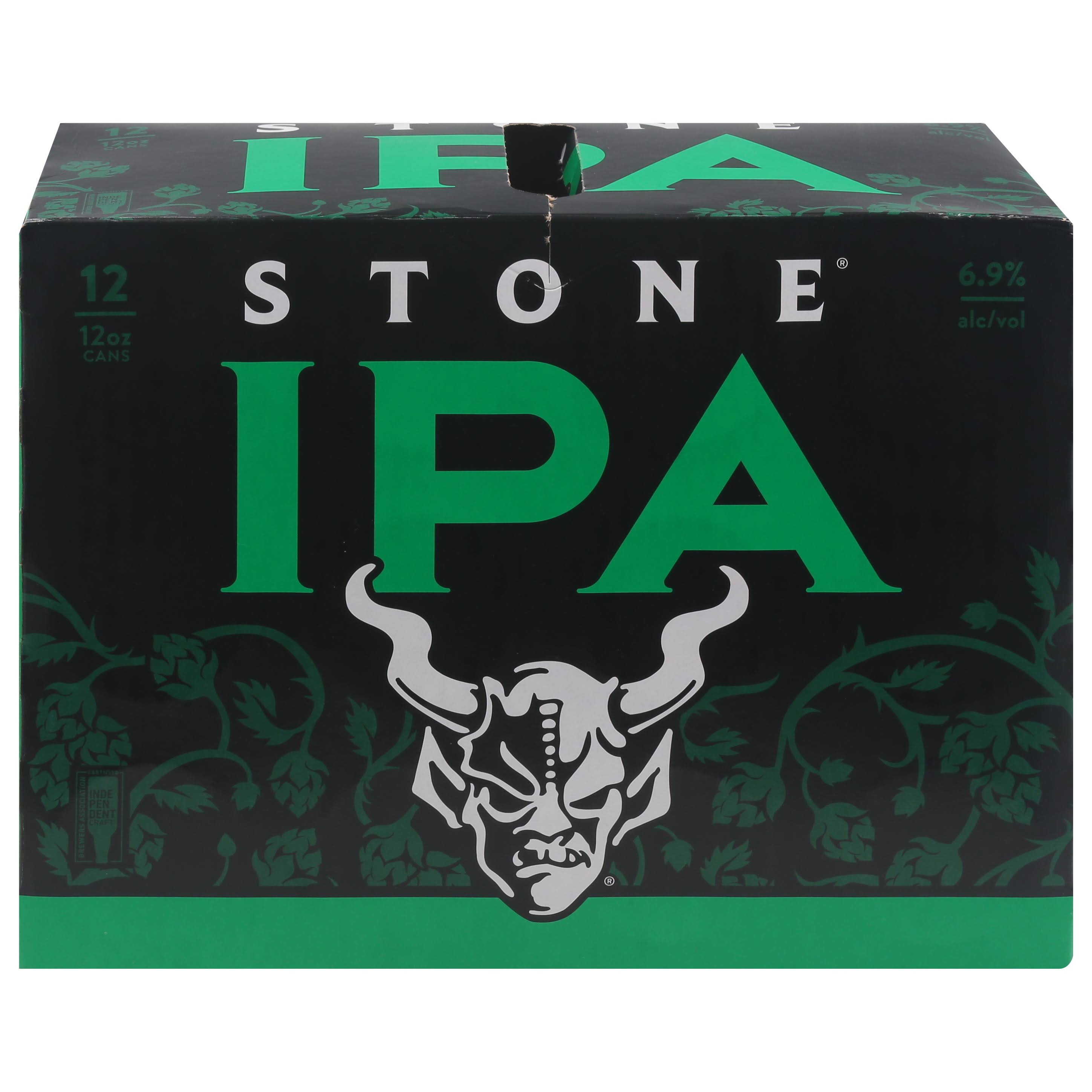 Stone Beer, IPA - 12 pack, 12 oz cans