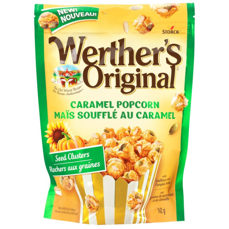 Werther's Original Caramel Popcorn - Seed Clusters - 142g