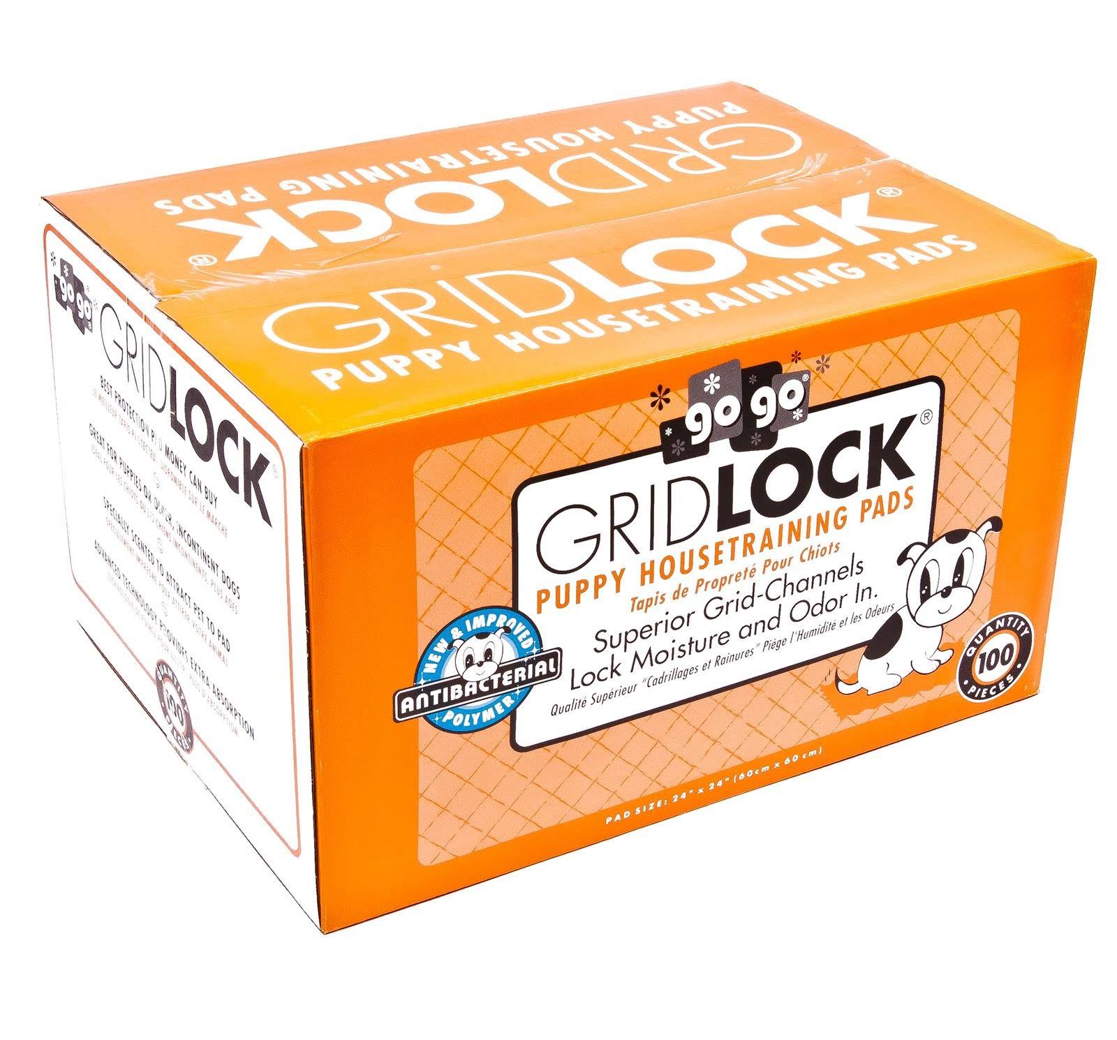 Gridlock Housebreaking Pet Training Pads - 100 Pack