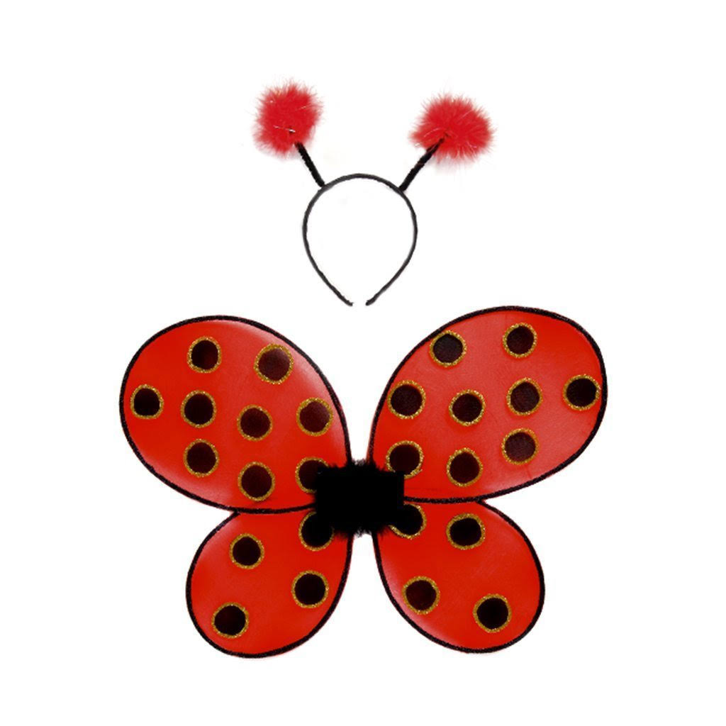 Creative Educations Ladybug Wings With Headband