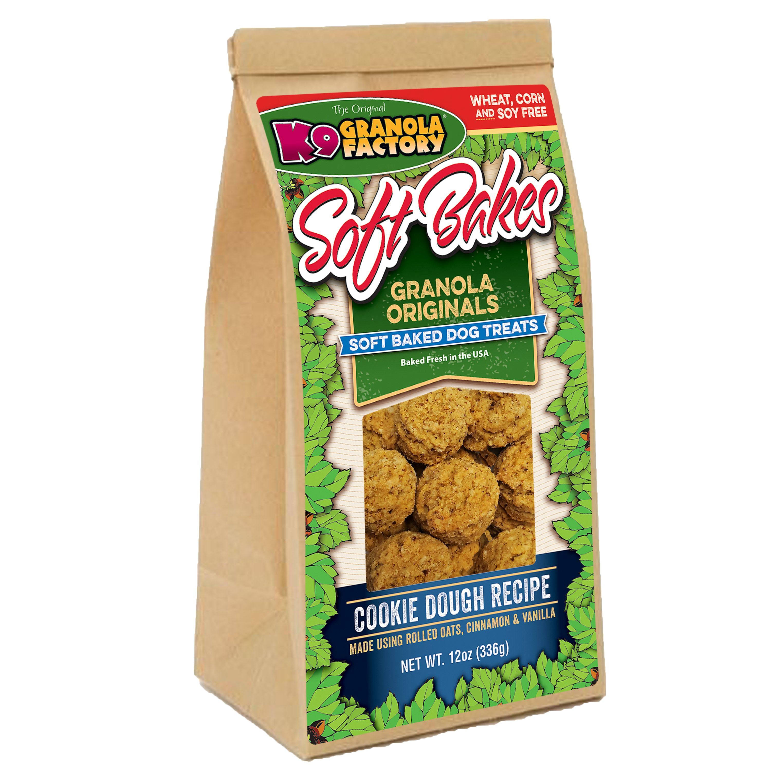 K9 Granola Factory Soft Bakes Dog Treats - Cookie Dough - 12 oz Bag