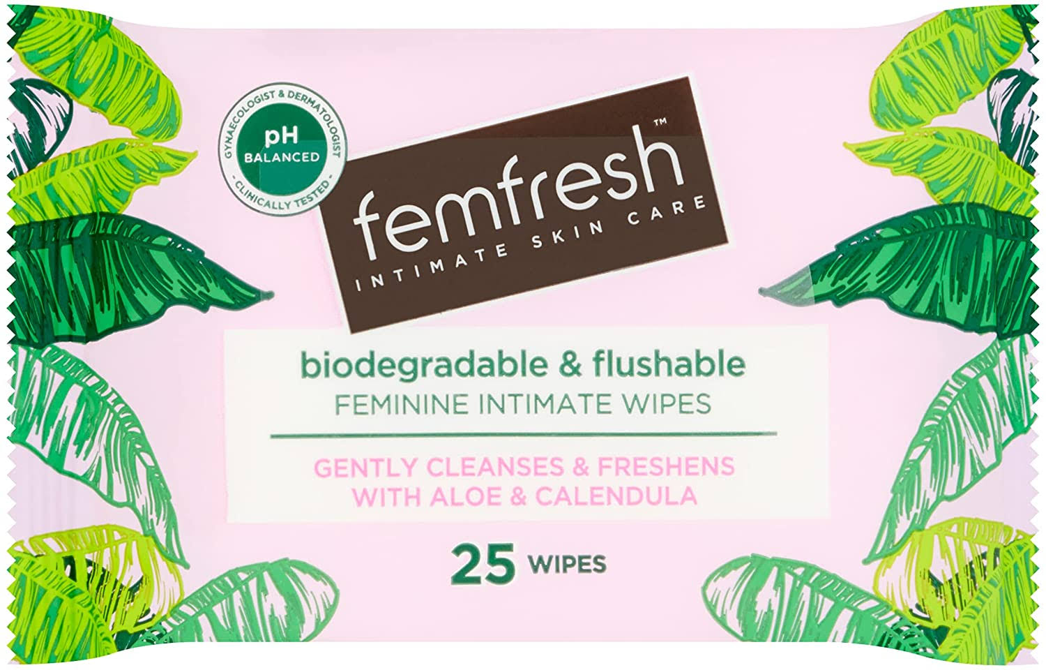 Femfresh Feminine Intimate Wipes - 25 Wipes