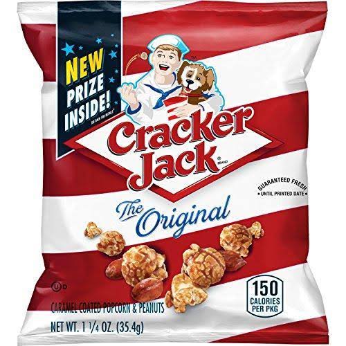 Cracker Jack Popcorn & Peanuts 88.5G American Snacks