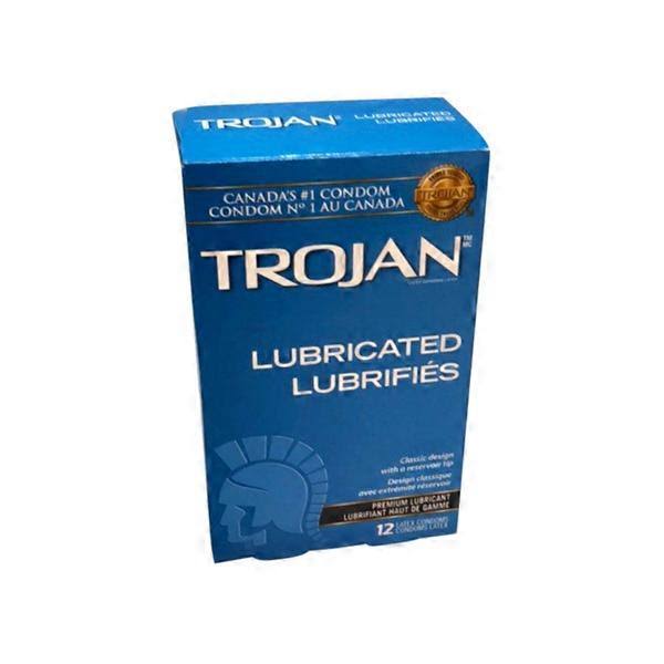 Trojan Lubricated Latex Condoms - 12ct