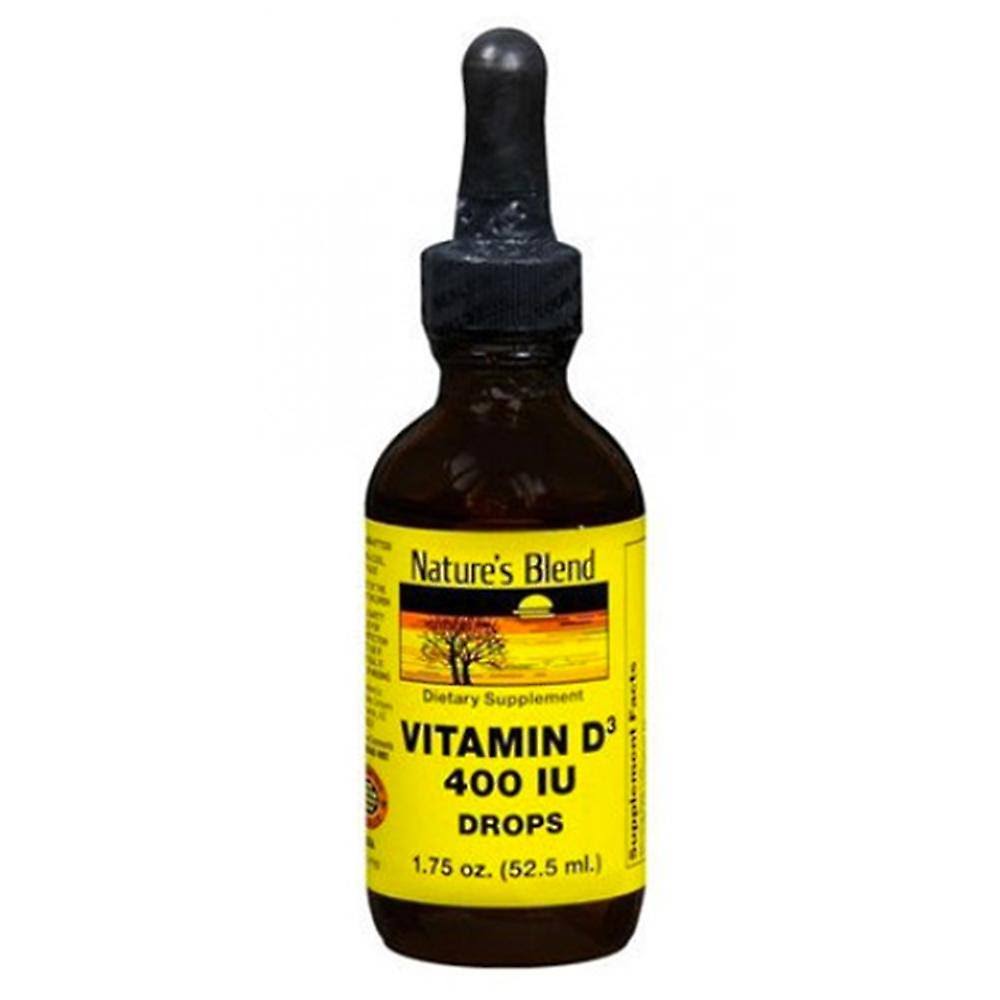 Nature's blend vitamin d3, 400 iu, drops, 1.75 oz