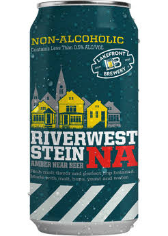 Lakefront Riverwest Stein N/A Amber Near Beer American-Style Lager | 12oz | Wisconsin