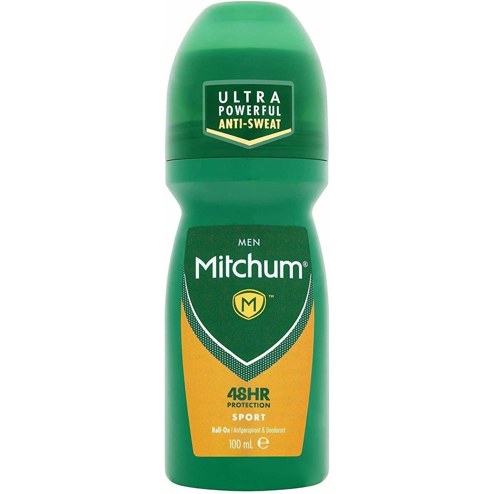 Mitchum Men 48HR Protection Sport Anti Perspirant and Deodorant Roll On - 100ml