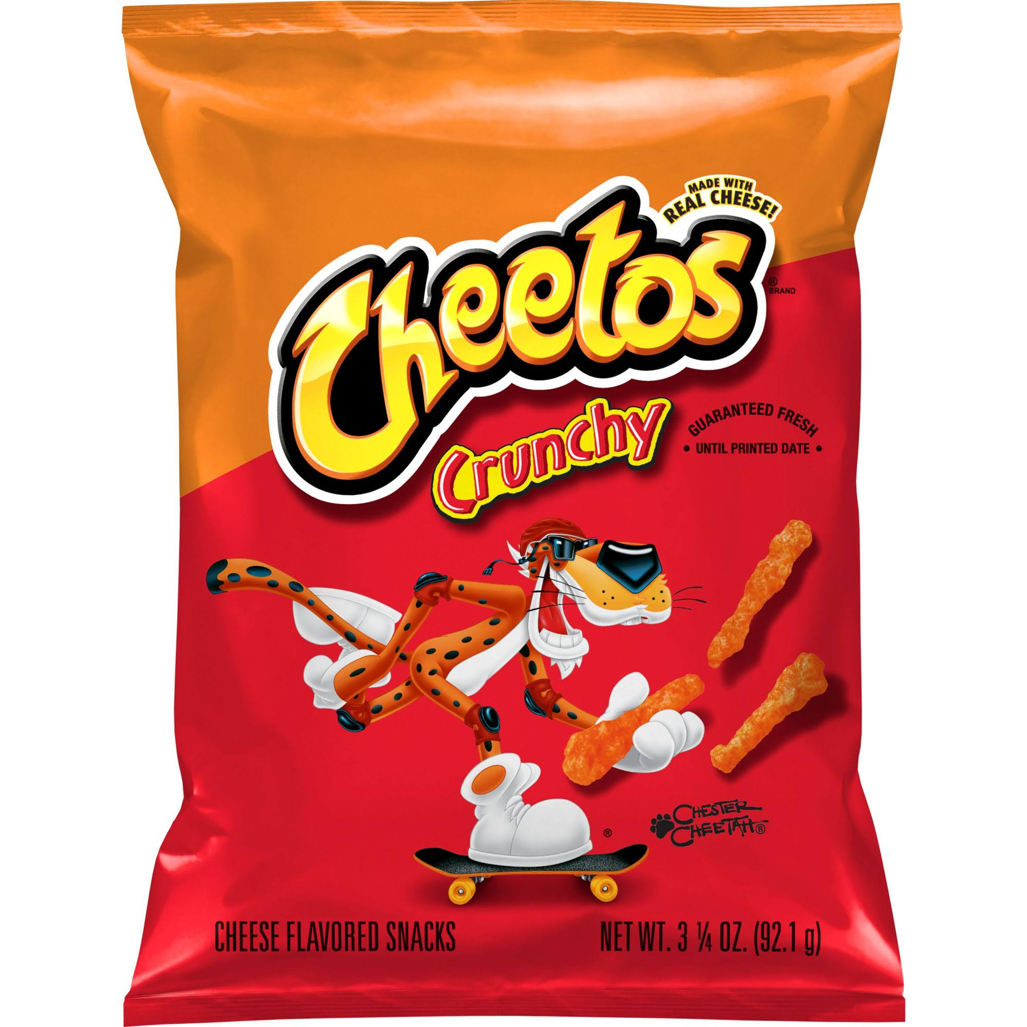 Cheetos Crunchy Cheese Flavored Snacks, 2 Ounce (Pack of 64)