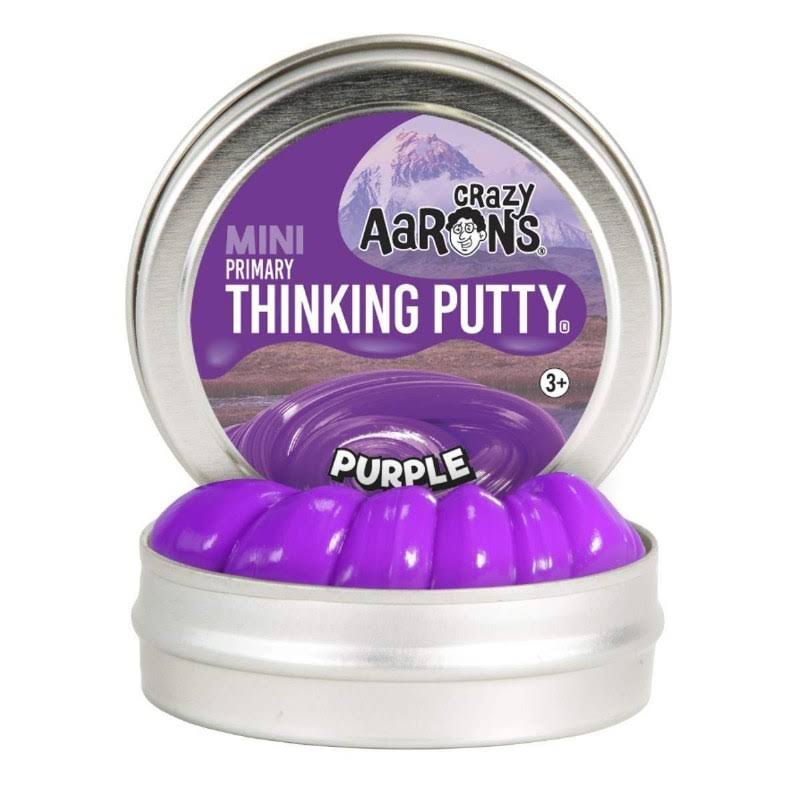 Crazy Aarons Thinking Putty Purple Small Tin