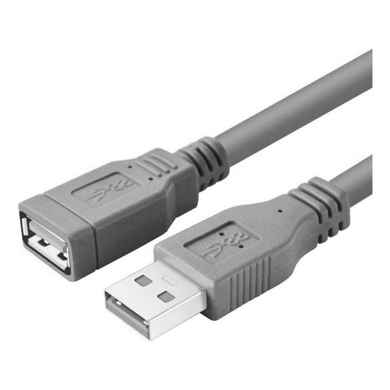 Xavier Usbx-06 USB Extension Cable Data Transfer 6ft Gray Usbx06