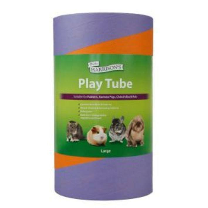 Walter Harrison's Small Animal Play Tube - Purple/Orange, Large, 125mm