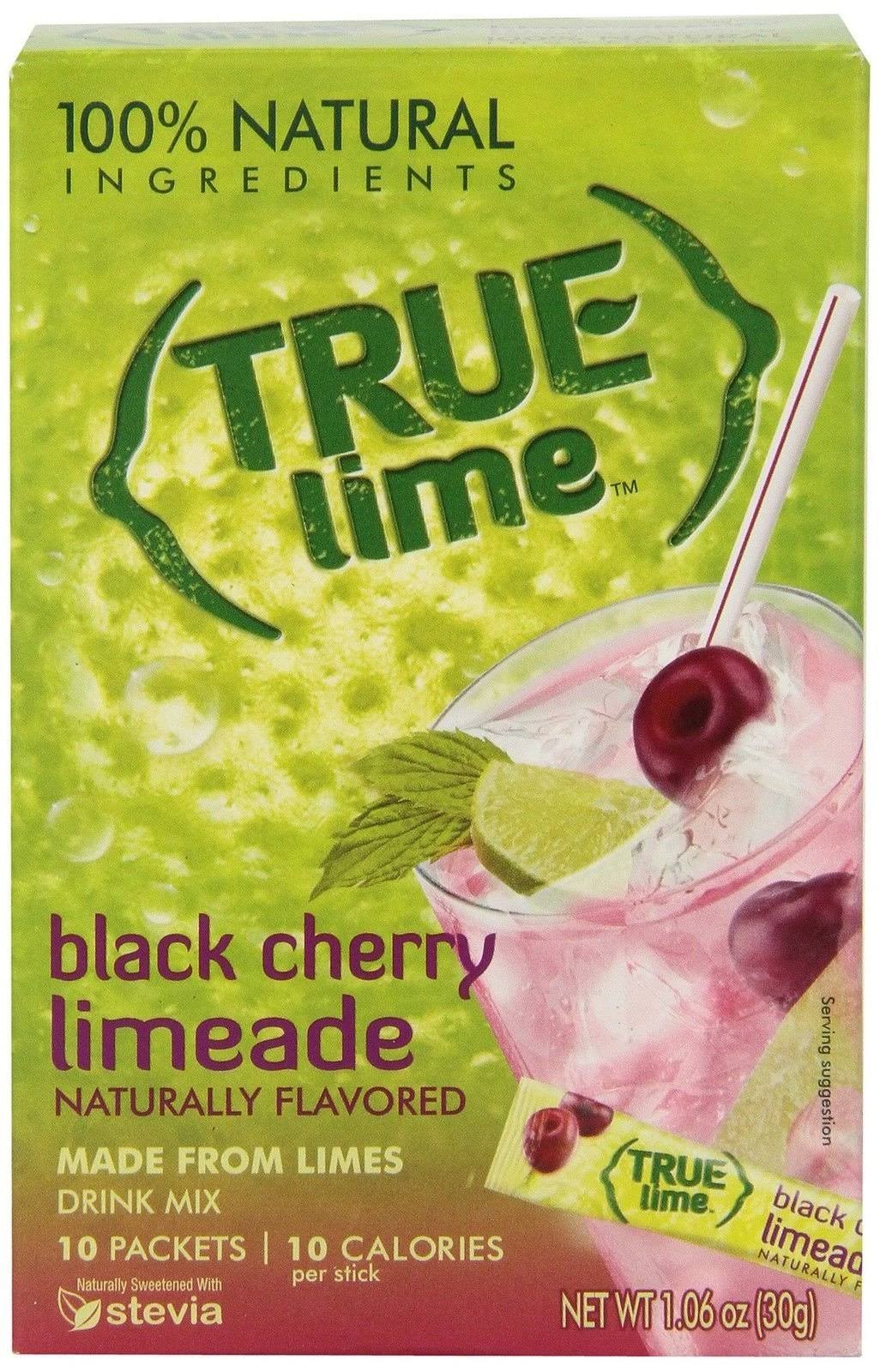 True Drink Mix - Black Cherry Limeade, 10ct