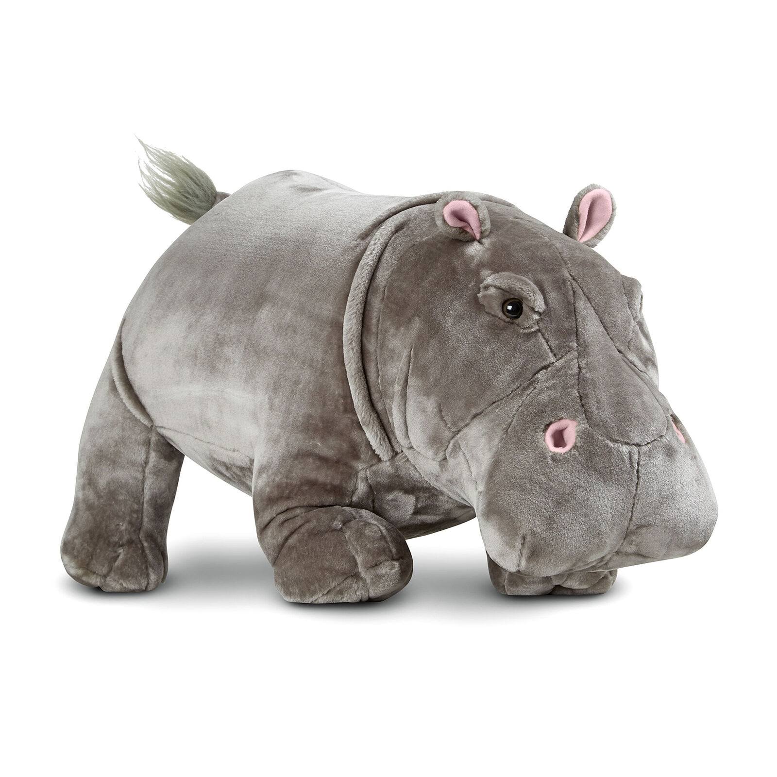 Melissa & Doug Hippopotamus Plush Toy