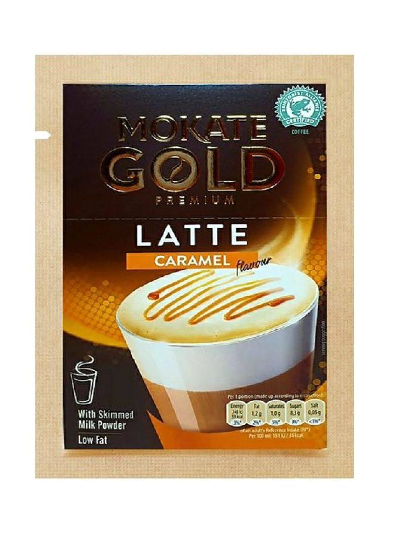 Mokate Gold Premium Vanilla Latte Instant Coffee - 140 G