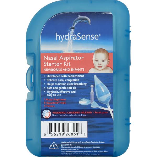 Hydrasense Baby Nasal Care Nasal Aspirator Starter Kit