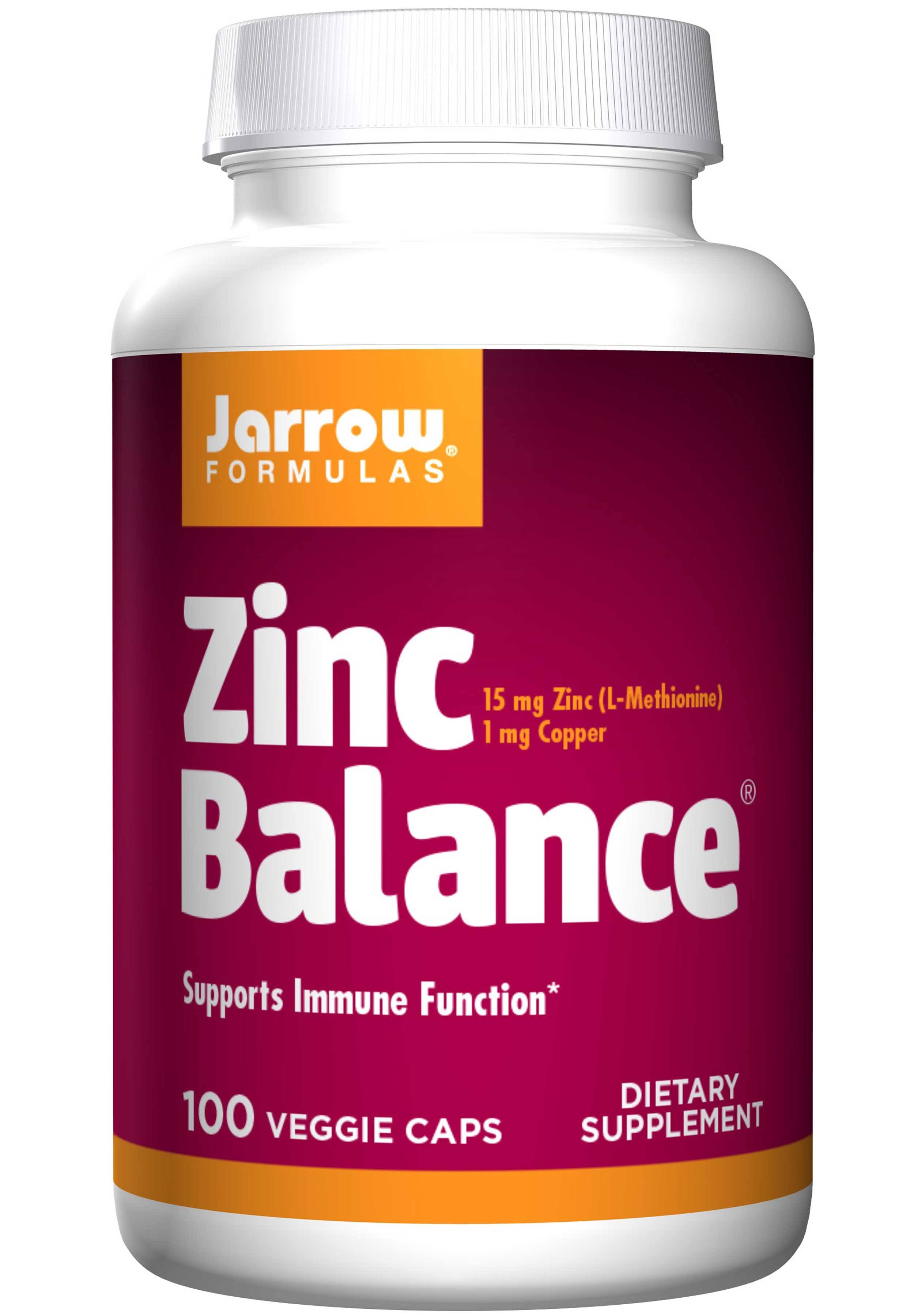 Jarrow Formulas Zinc Balance - 15mg, 100 Capsules