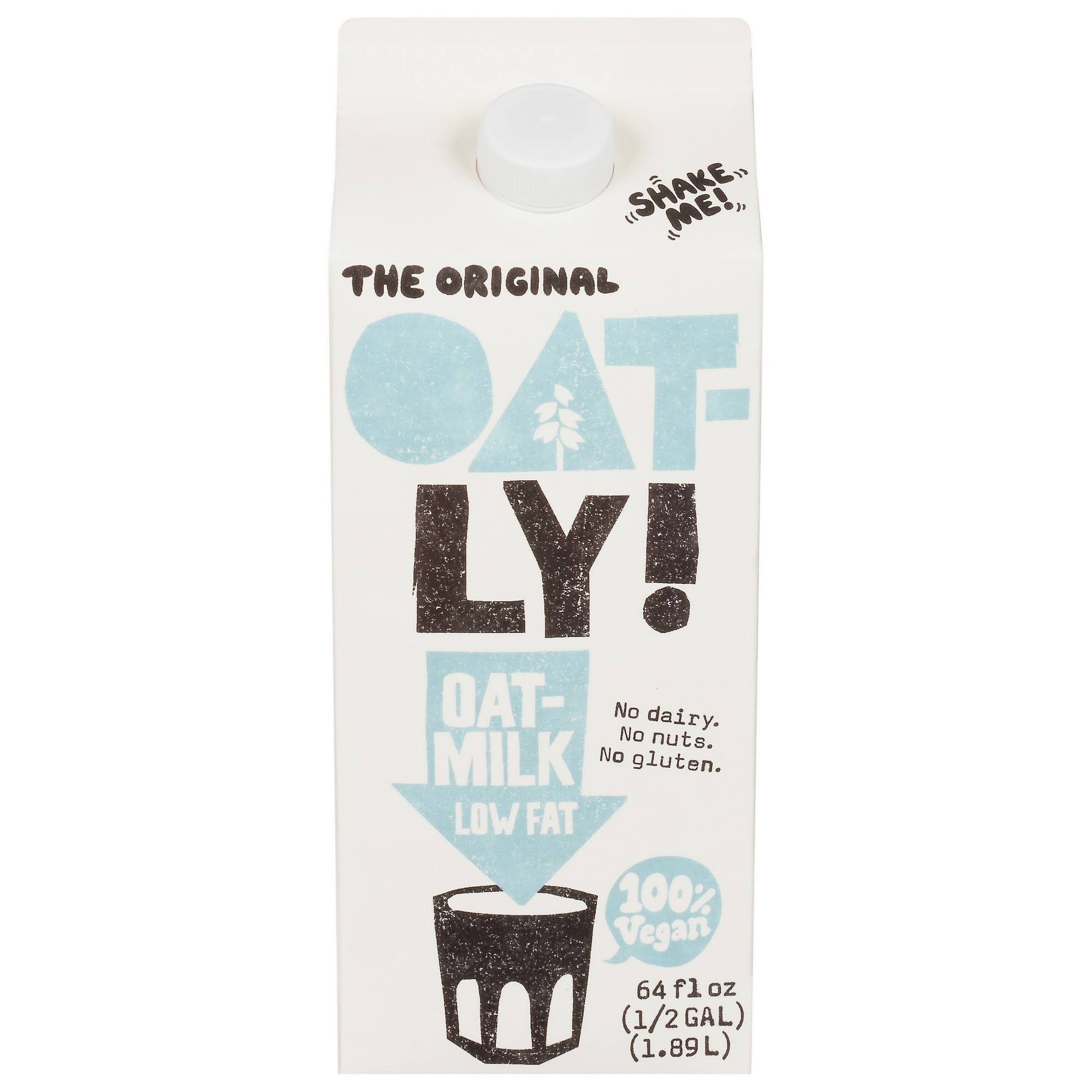 Oatly Oatmilk, Low Fat - 64 fl oz