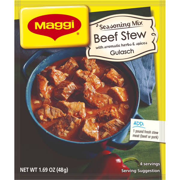 Maggi Beef Stew (Goulash) Seasoning Mix 48G