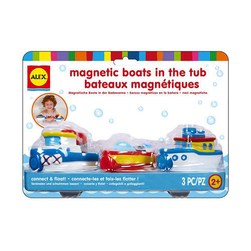 Alex Toys Magnetic Boats In The Tub Bath Toy