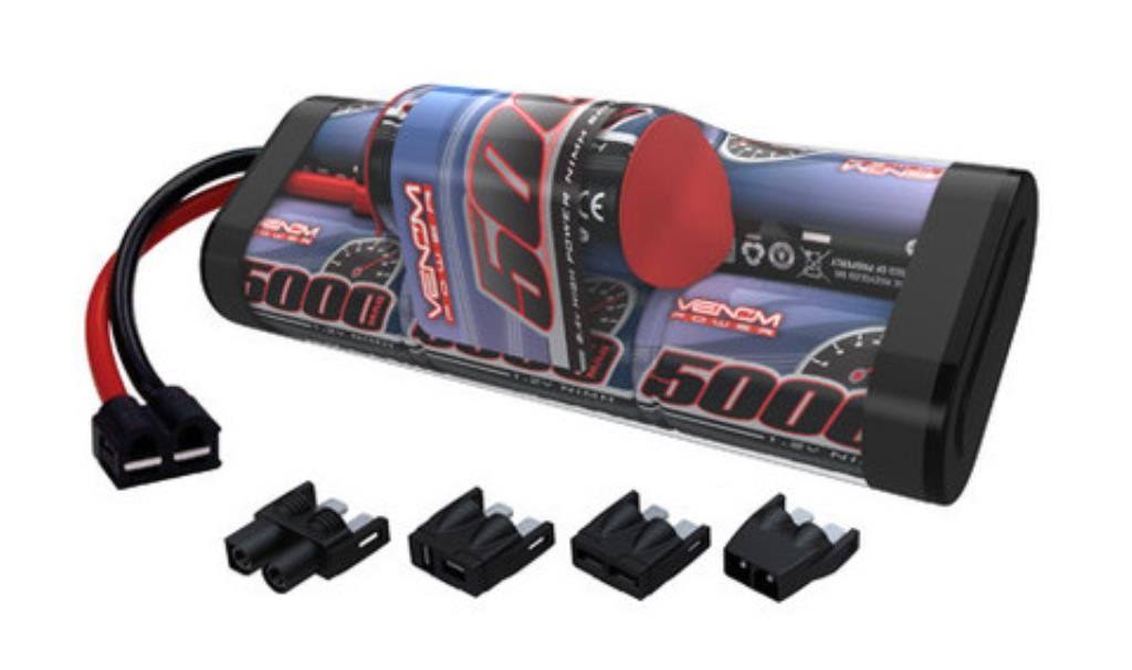 Venom 7-Cell Hump Pack NiMH Battery - with Universal Plug, 8.4V, 5000mAh
