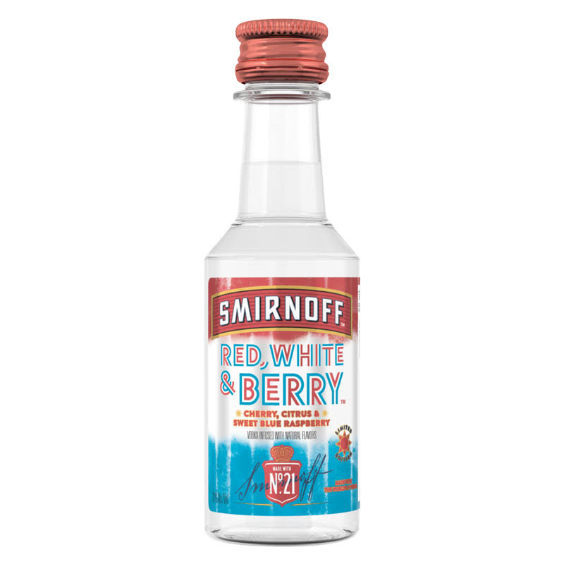 Smirnoff Red White & Berry Vodka 50 ml