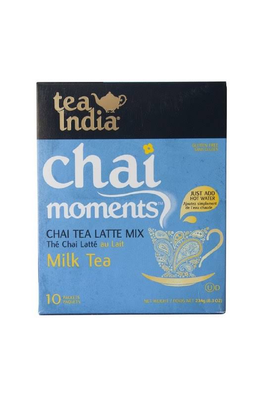 Tea India Chai Moments Milk Tea - Latte Mix, 8.3oz