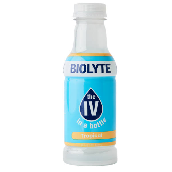 Biolyte Energy Drink, Tropical - 16 fl oz