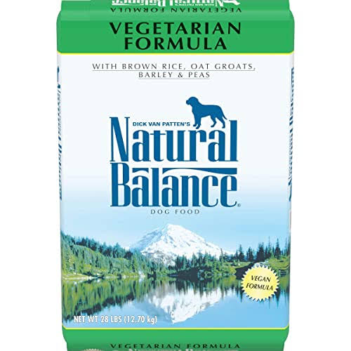 Natural Balance Adult Dog Dry Food - Vegetarian, 28lb