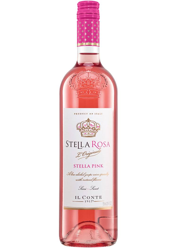 Stella Rosa Stella Pink, Semi-Sweet - 750 ml