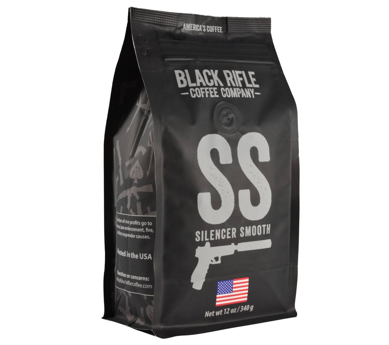 Black Rifle Coffee Company 5 Pound Bag of Black Rifle Ground Coffee (Silencer Smooth)