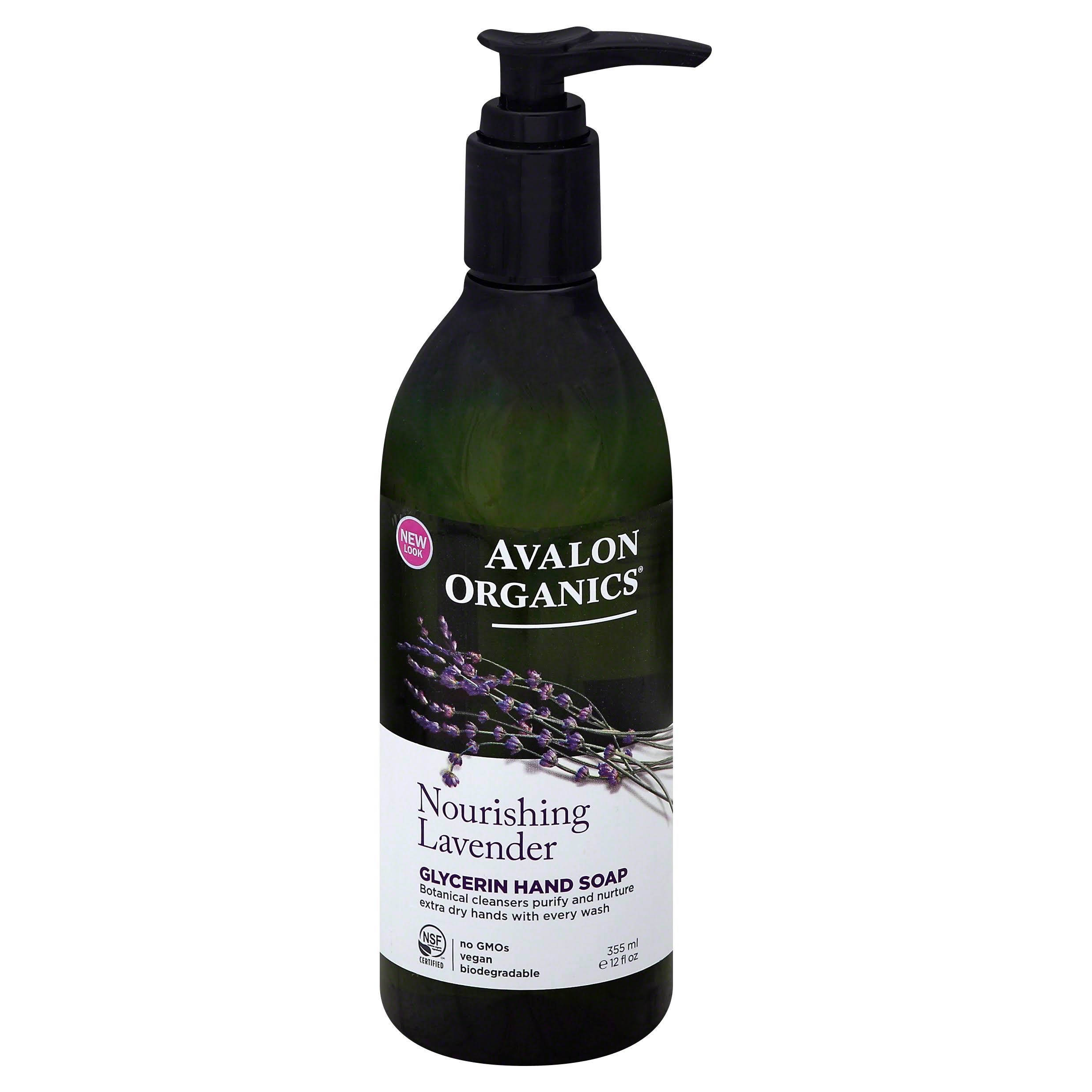 Avalon Organics Liquid Soap - Lavender, 350ml