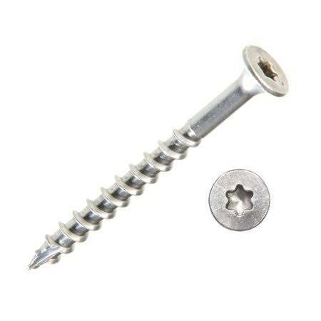 Primesource - Packaged & Bulk Nails 19361452 Primesource Stainless 3-1/2 inch Deck Screw-Star - 19 lb