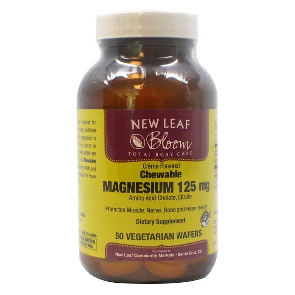 Chewable Magnesium 125 mg Dietary Supplement