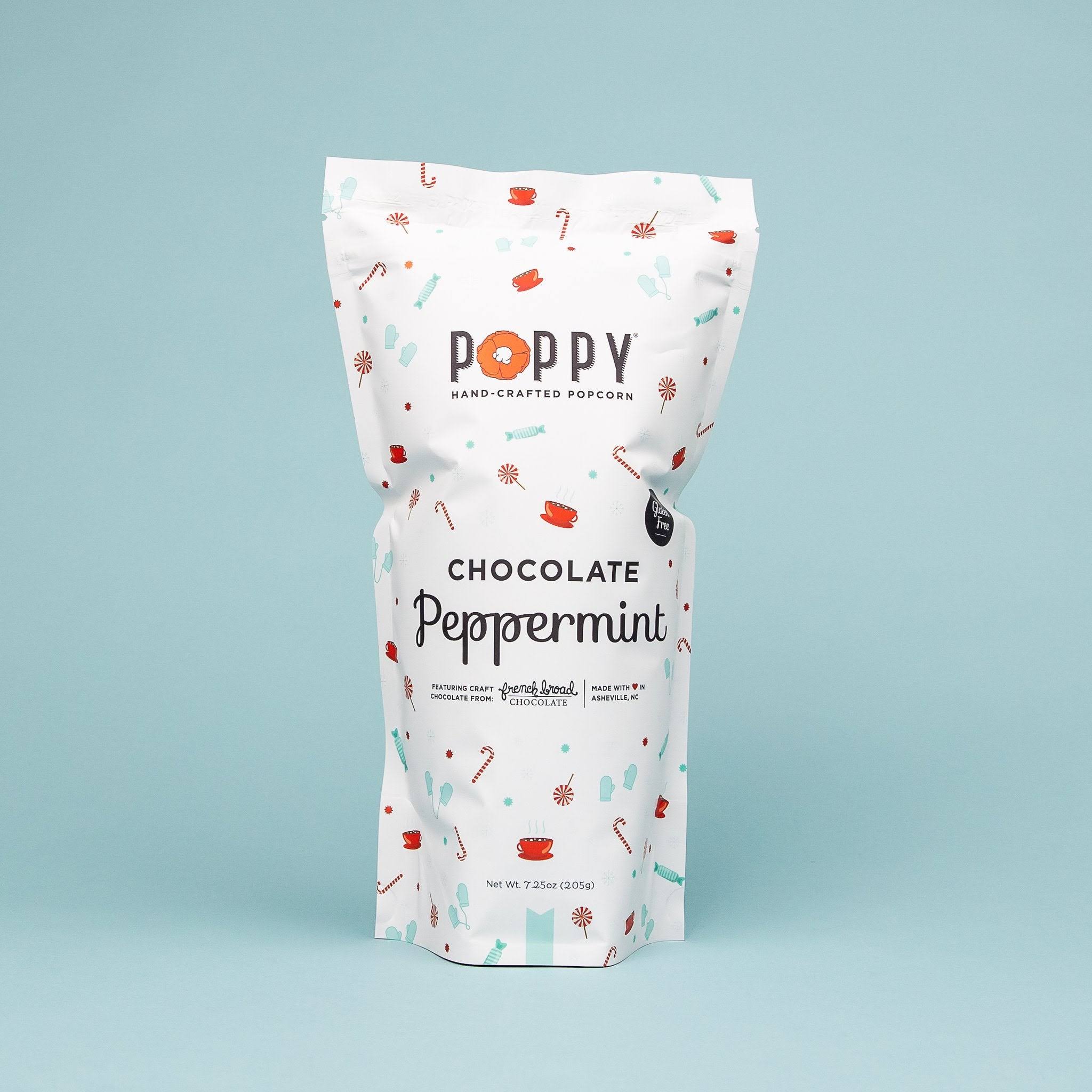 Poppy Chocolate Peppermint Popcorn Market Bag