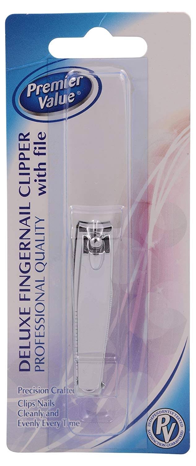 Premier Value Nail Clipper Deluxe - 1ct | General | Delivery guaranteed | 30 Day Money Back Guarantee | Free Shipping On All Orders