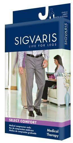 Sigvaris Opaque 30-40 mmHg OPEN TOE Thigh High